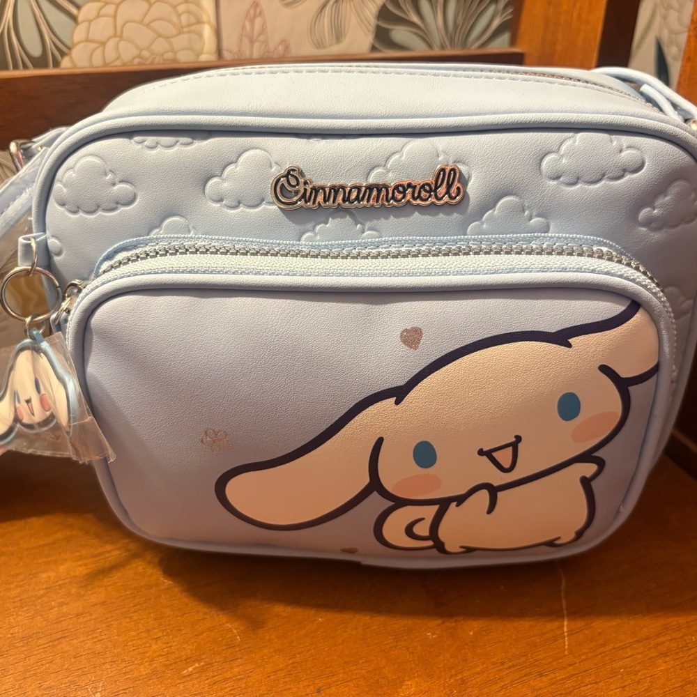 Primark Light Blue Cinnamoroll Crossbody Bag. NWT
